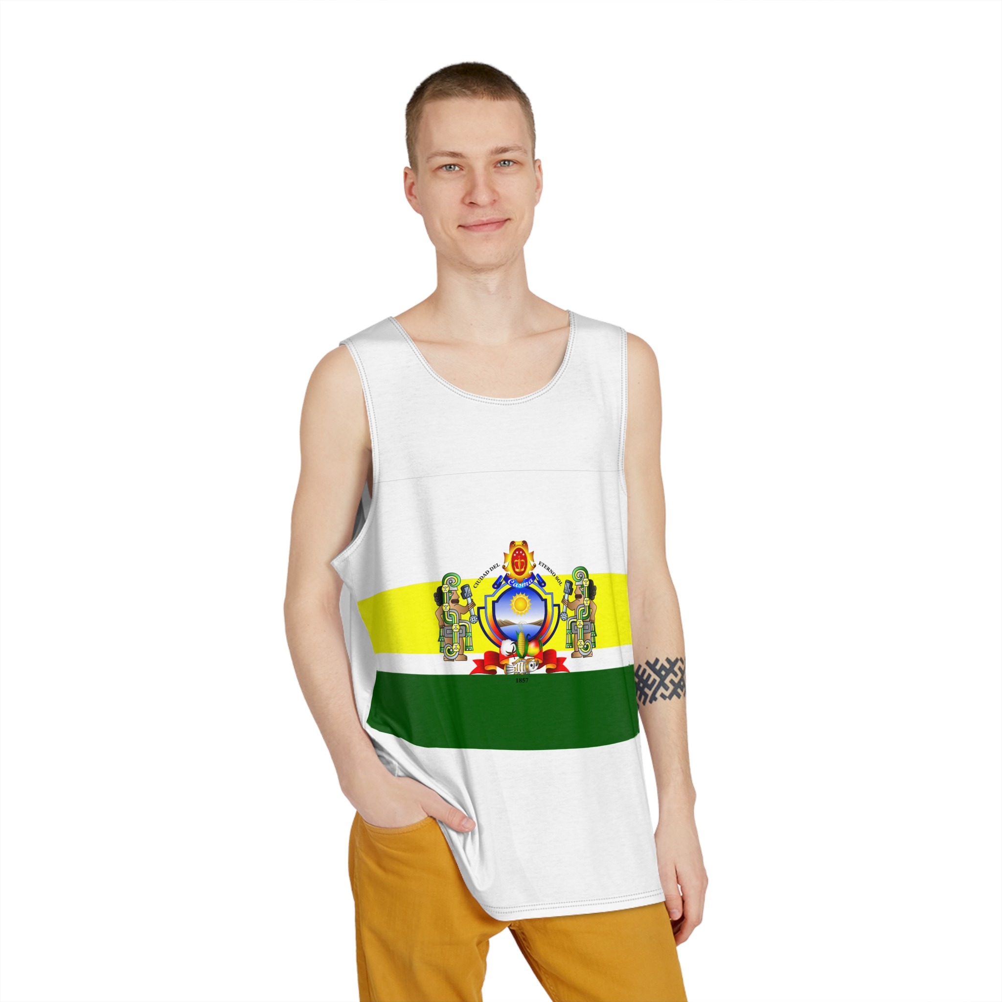 Bandera de Casma Mens Tank Aop - Image 3