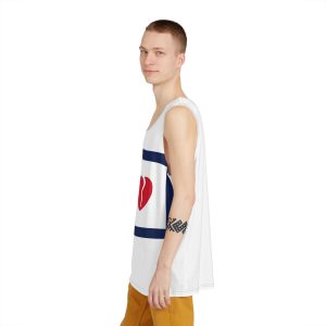 Flag of Creve Coeur, Missouri Mens Tank Aop