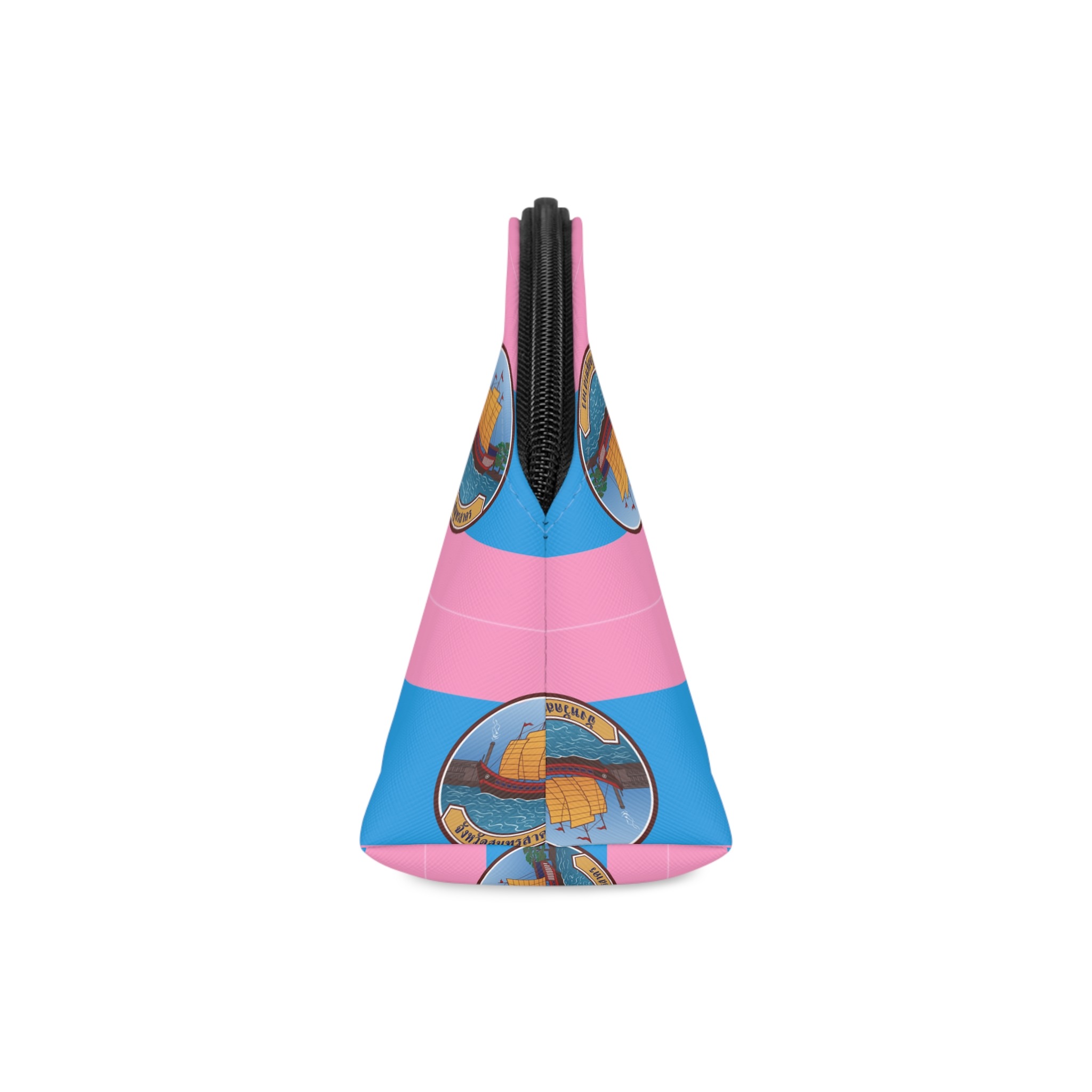ธงจังหวัดสมุทรสาคร Makeup Bag - Image 4