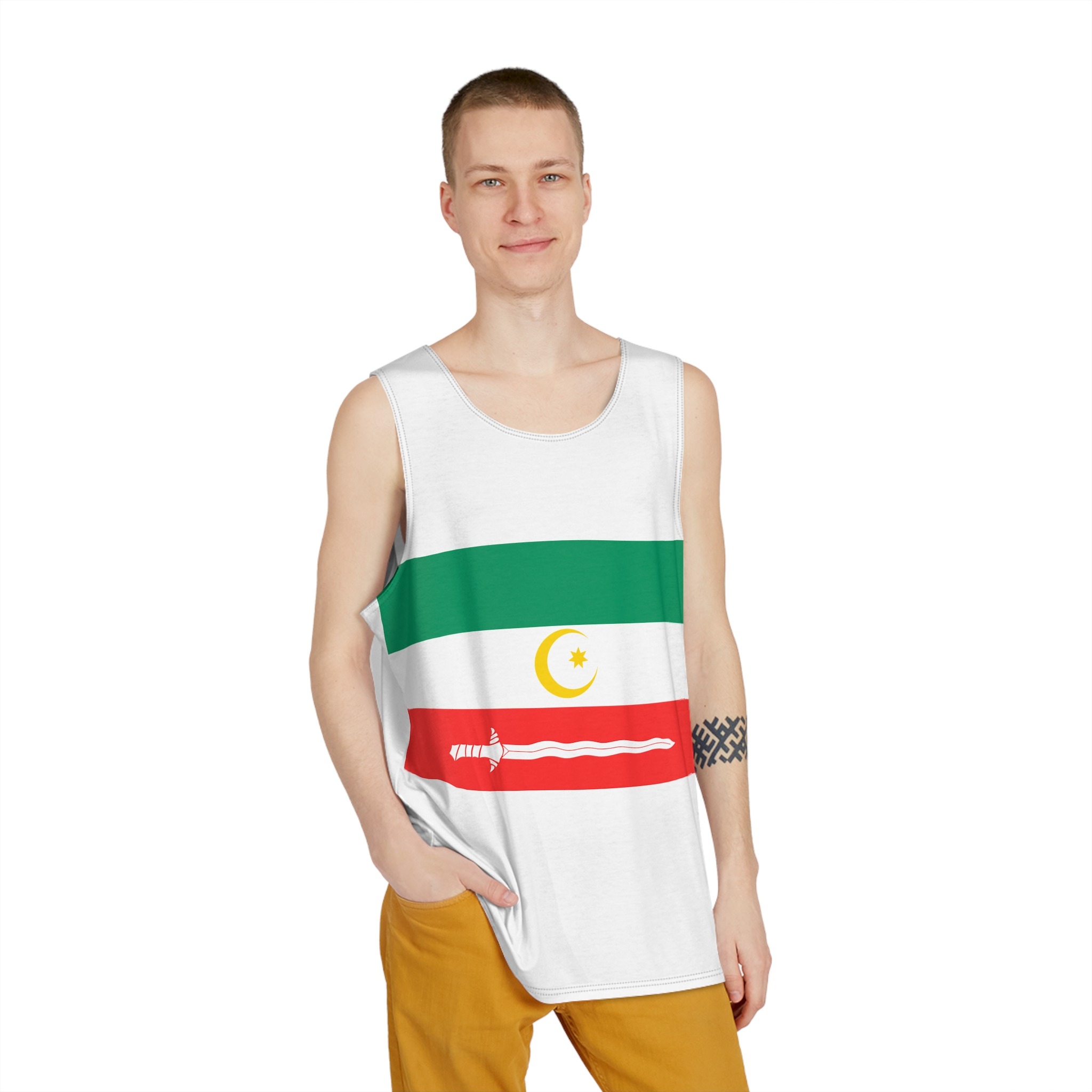 Flag of Bangsamoro Mens Tank Aop - Image 3