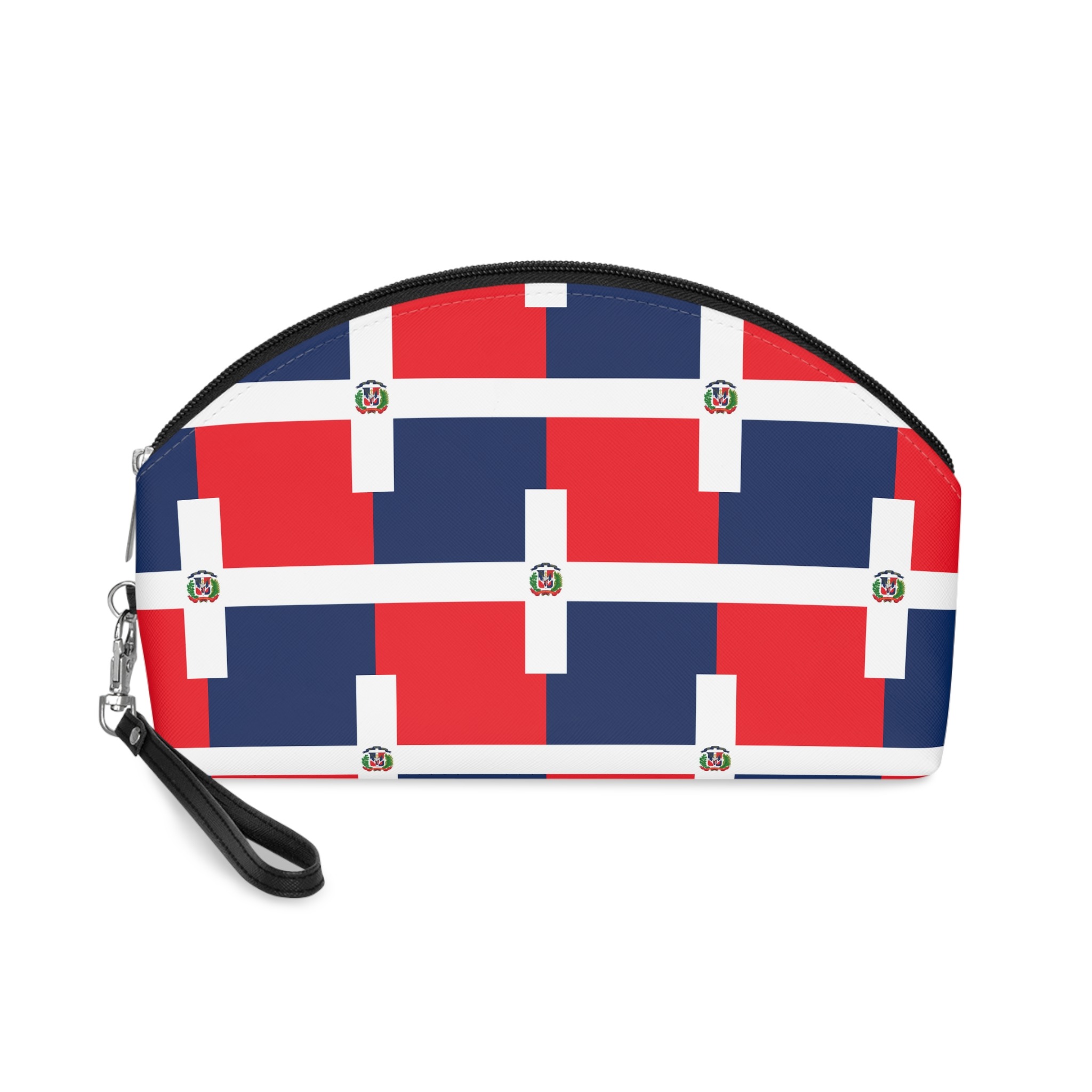 Dominican Flag Makeup Bag