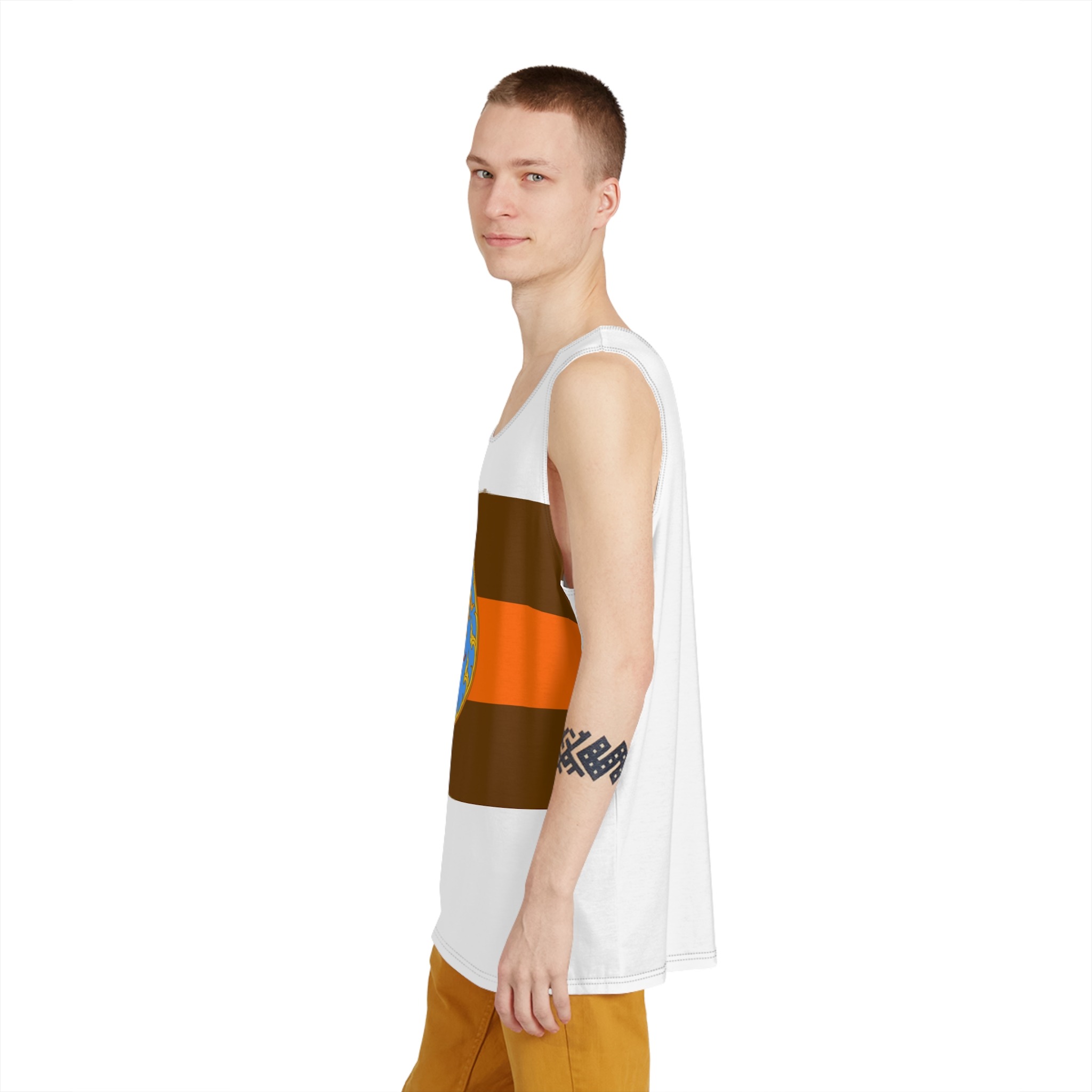Flag Chaiyaphom Province Mens Tank Aop