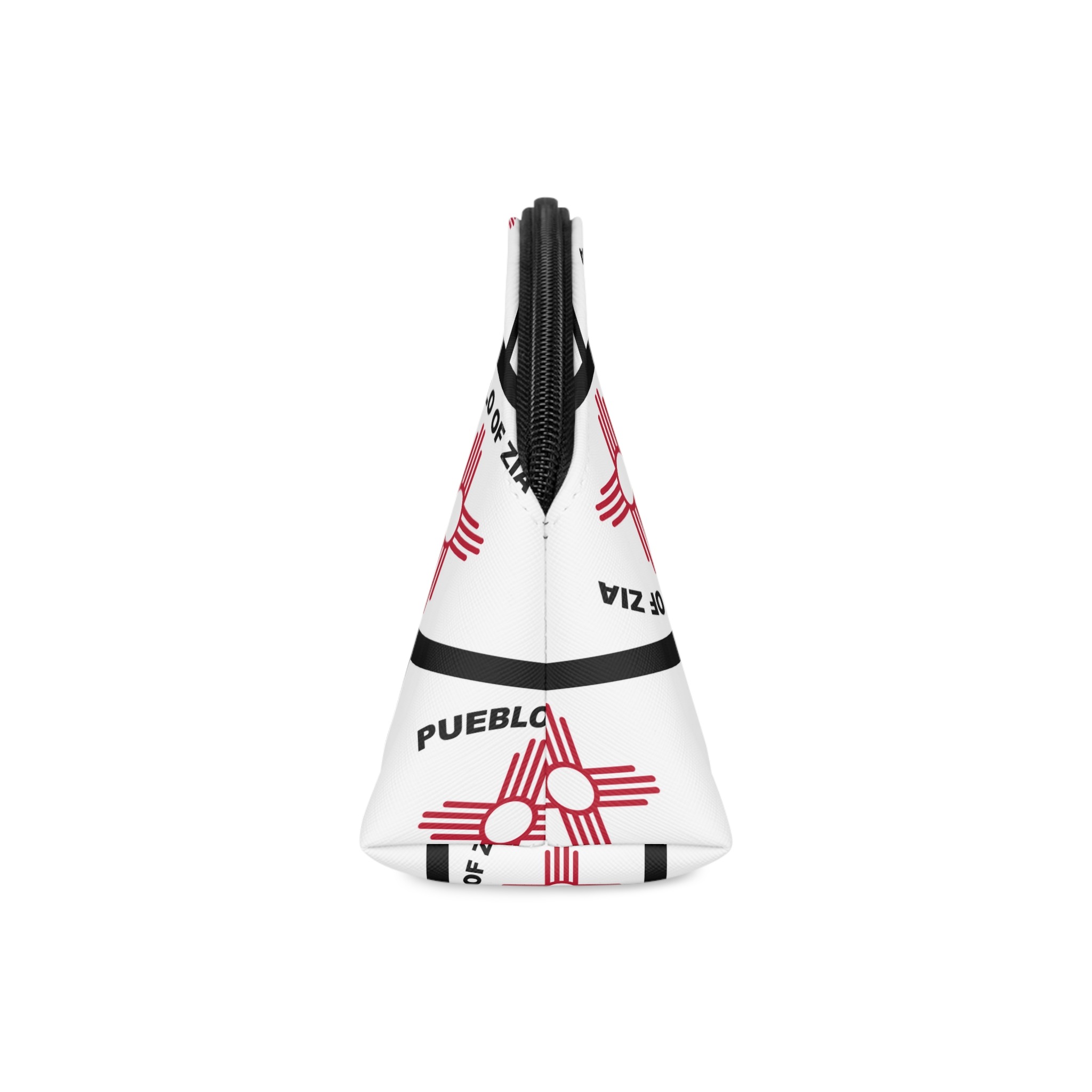 Flag of Zia Pueblo Makeup Bag - Image 4