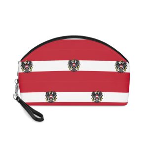 Flag of Austria (state) Makeup Bag