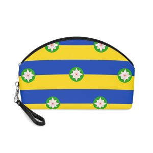 Flag Danu People Myanmar Ethnic Banner Symbol Cultural Heritage Community Identity Makeup Bag