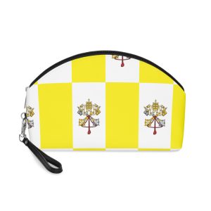 Flag of Vatican City (2023–present) Makeup Bag