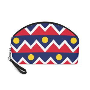 Flag of Denver Colorado Makeup Bag