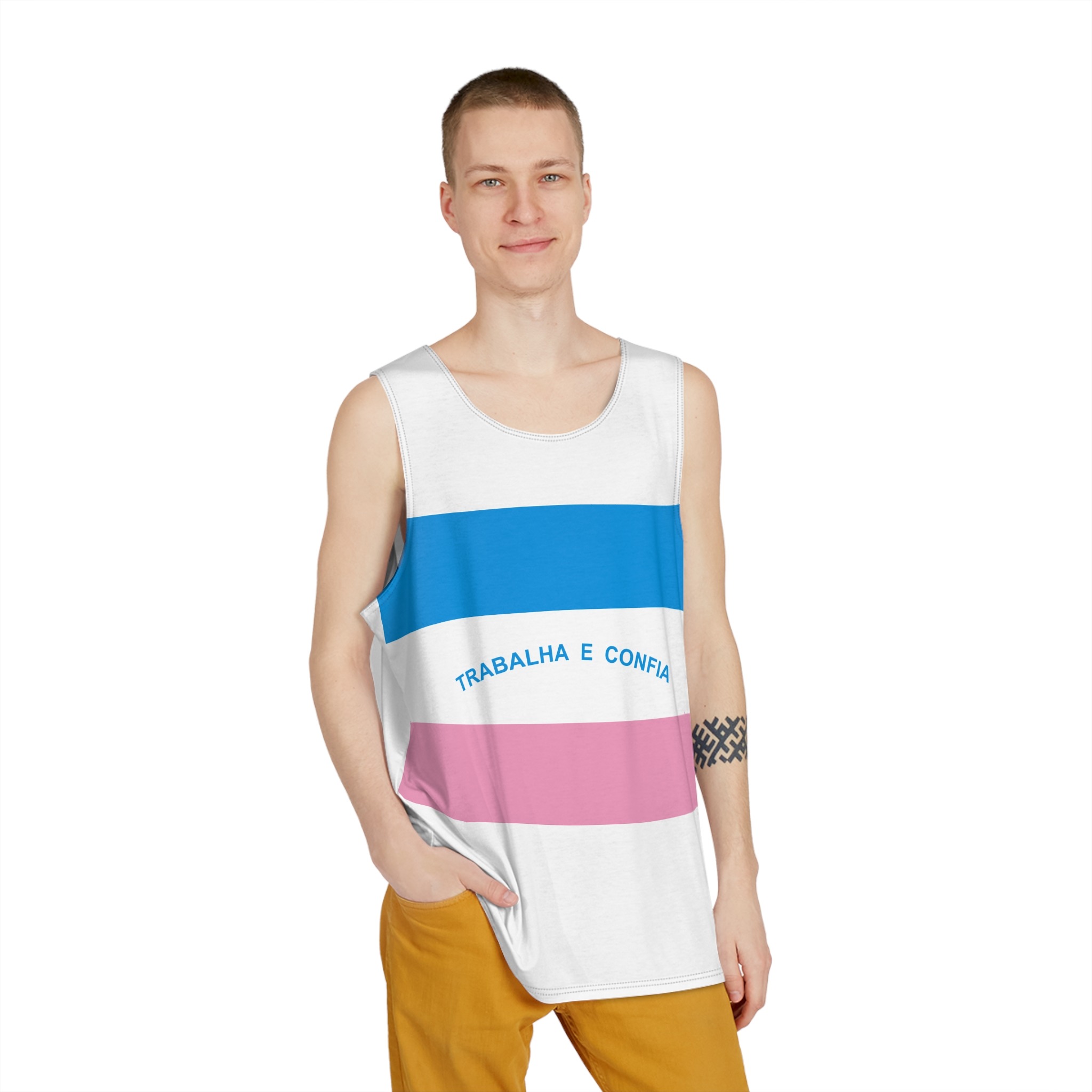 Bandeira Do Espírito Santo Mens Tank Aop - Image 3