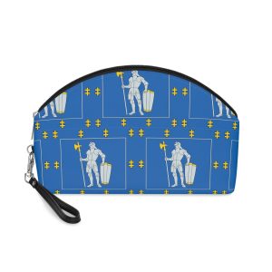 Alytus County Flag Makeup Bag