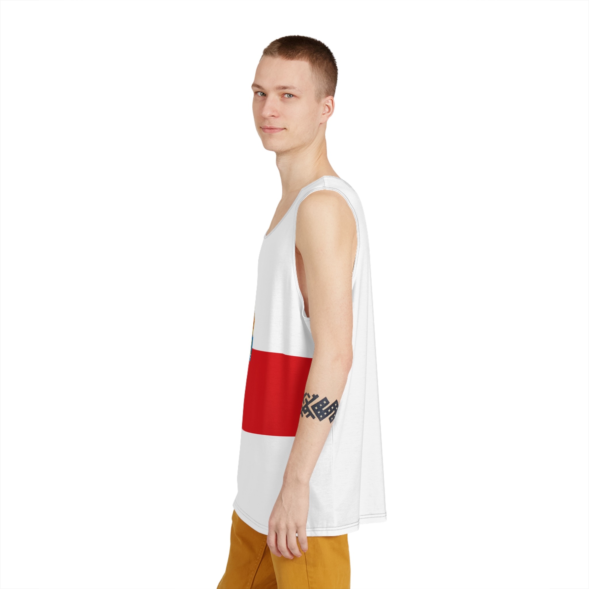 Flag of Cantabria Mens Tank Aop