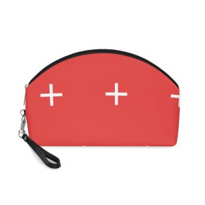 Flag of Canton of Schwyz Makeup Bag