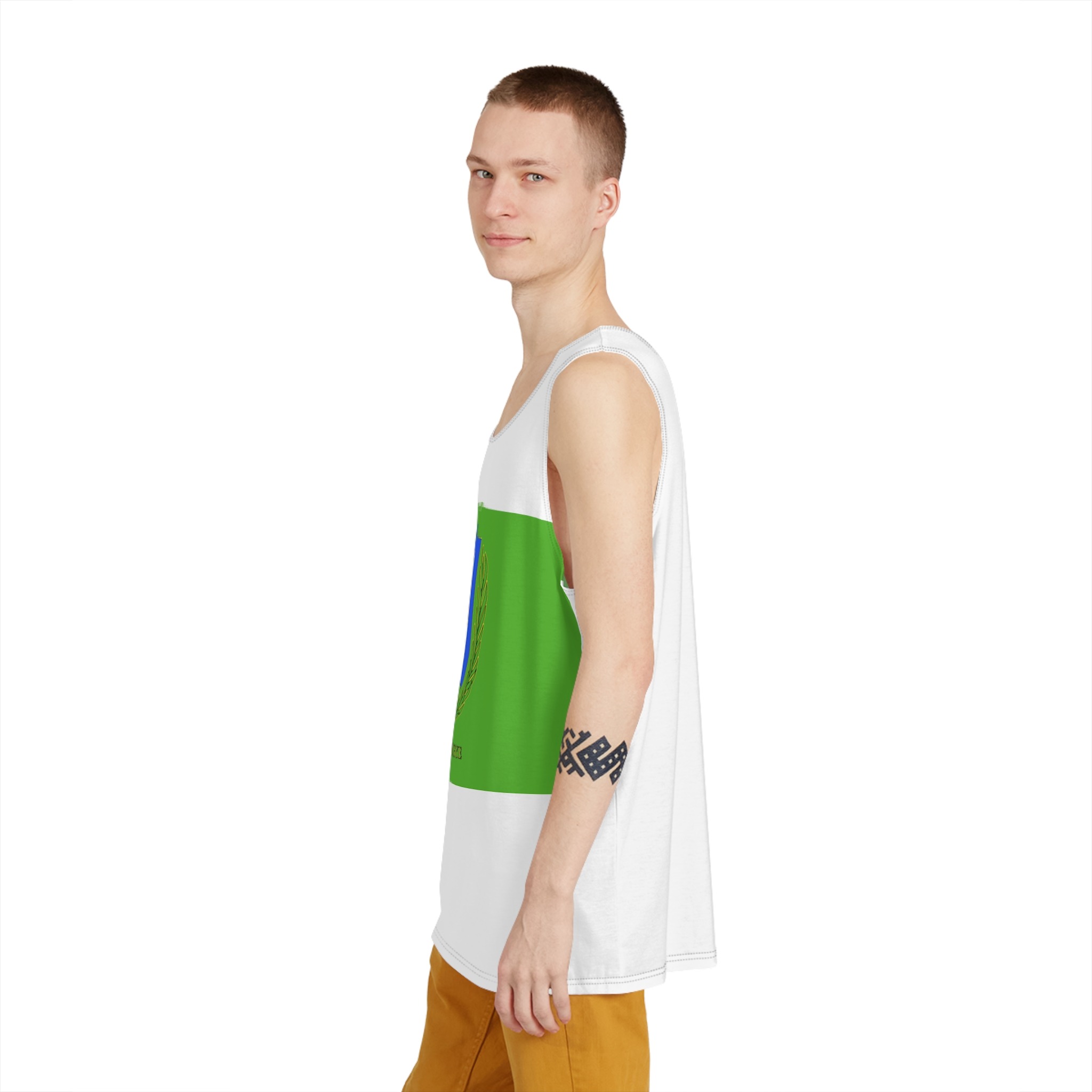Flag of Baranya County Mens Tank Aop