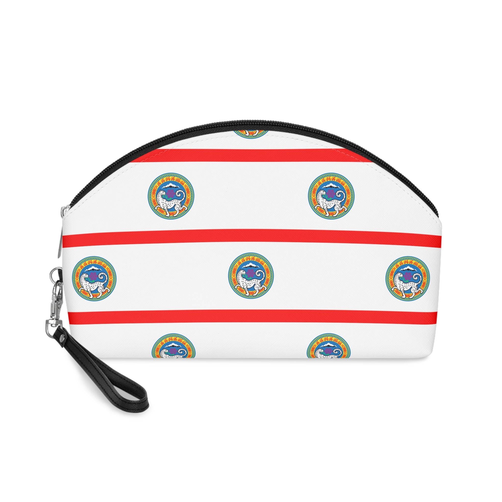 Flag of Almaty Makeup Bag