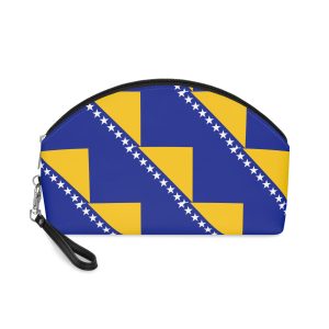 Bosnia and Herzegovina Flag Makeup Bag