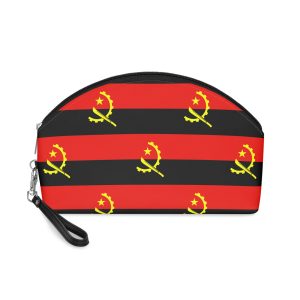 Angola Flag Makeup Bag