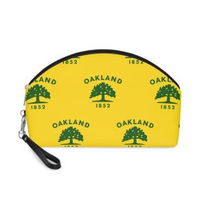 Flag of Oakland California Makeup Bag