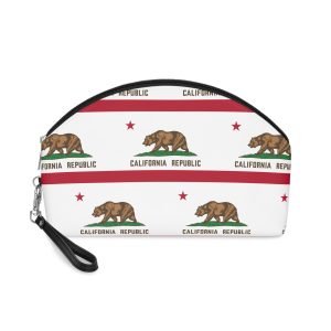 Flag of California Makeup Bag