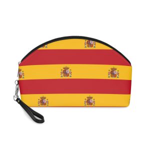 Spain Flag Makeup Bag