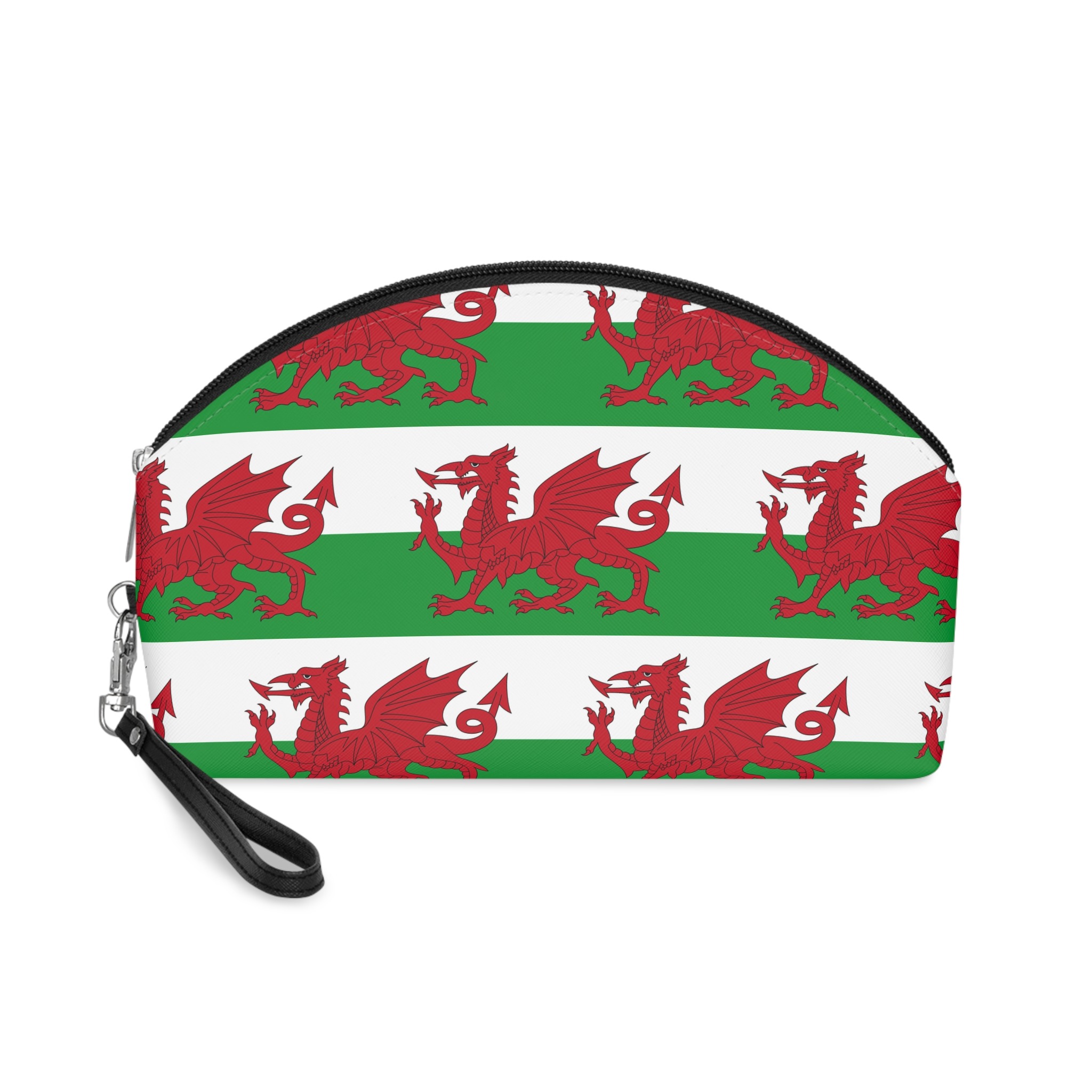 Red Dragon Wales Symbol Welsh Identity Makeup Bag