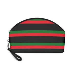 Pan African Flag Makeup Bag
