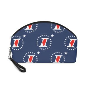 Illinois Sesquicentennial Flag Makeup Bag