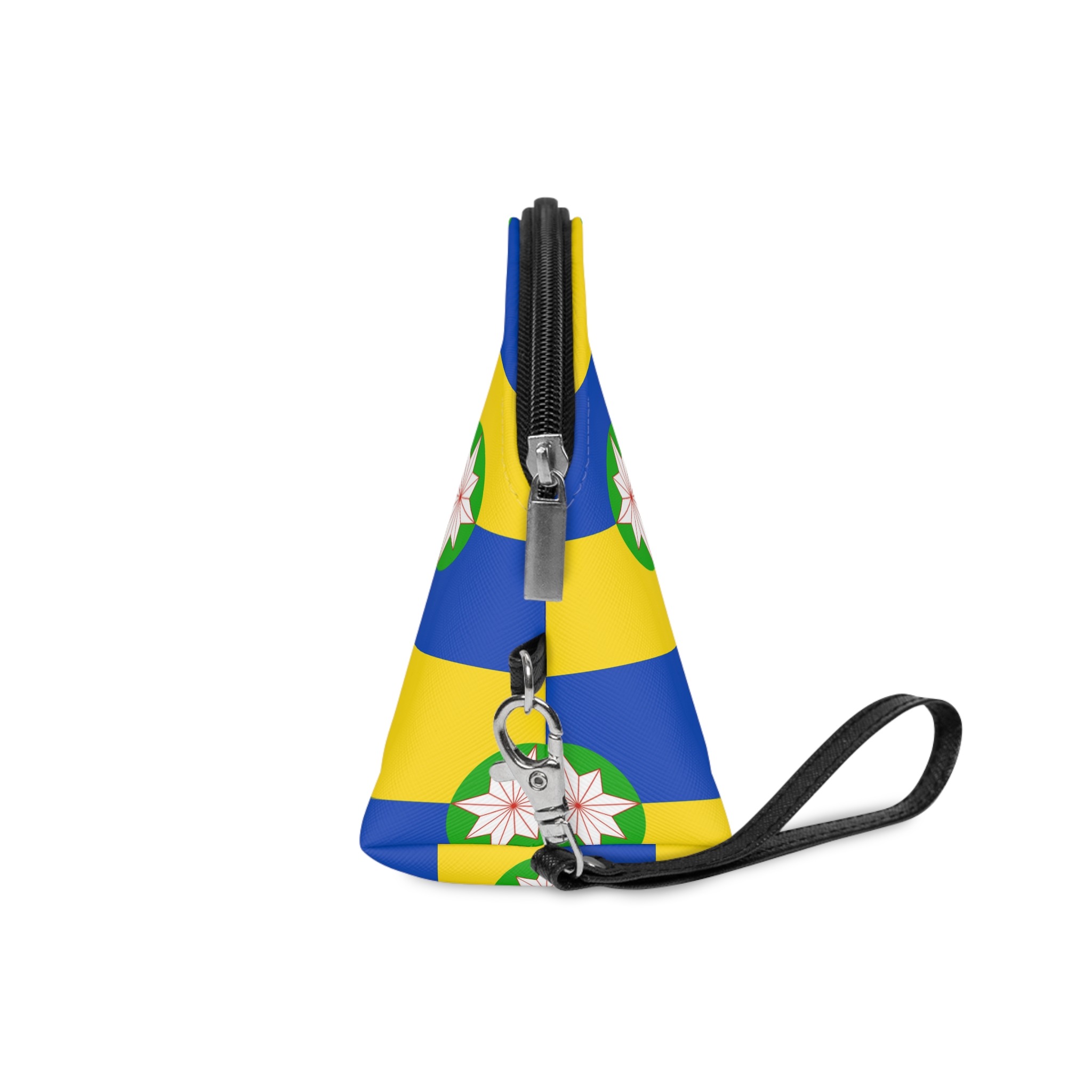 Flag Danu People Myanmar Ethnic Banner Symbol Cultural Heritage Community Identity Makeup Bag - Image 3