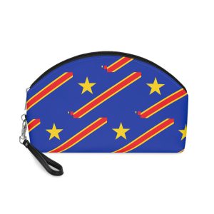 Flag of the Republic of the Congo Leopoldville 1963 1966 Makeup Bag