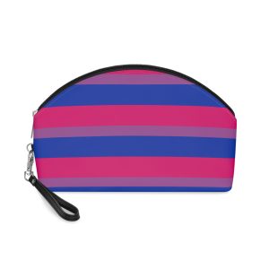 Bisexual Pride Flag Makeup Bag