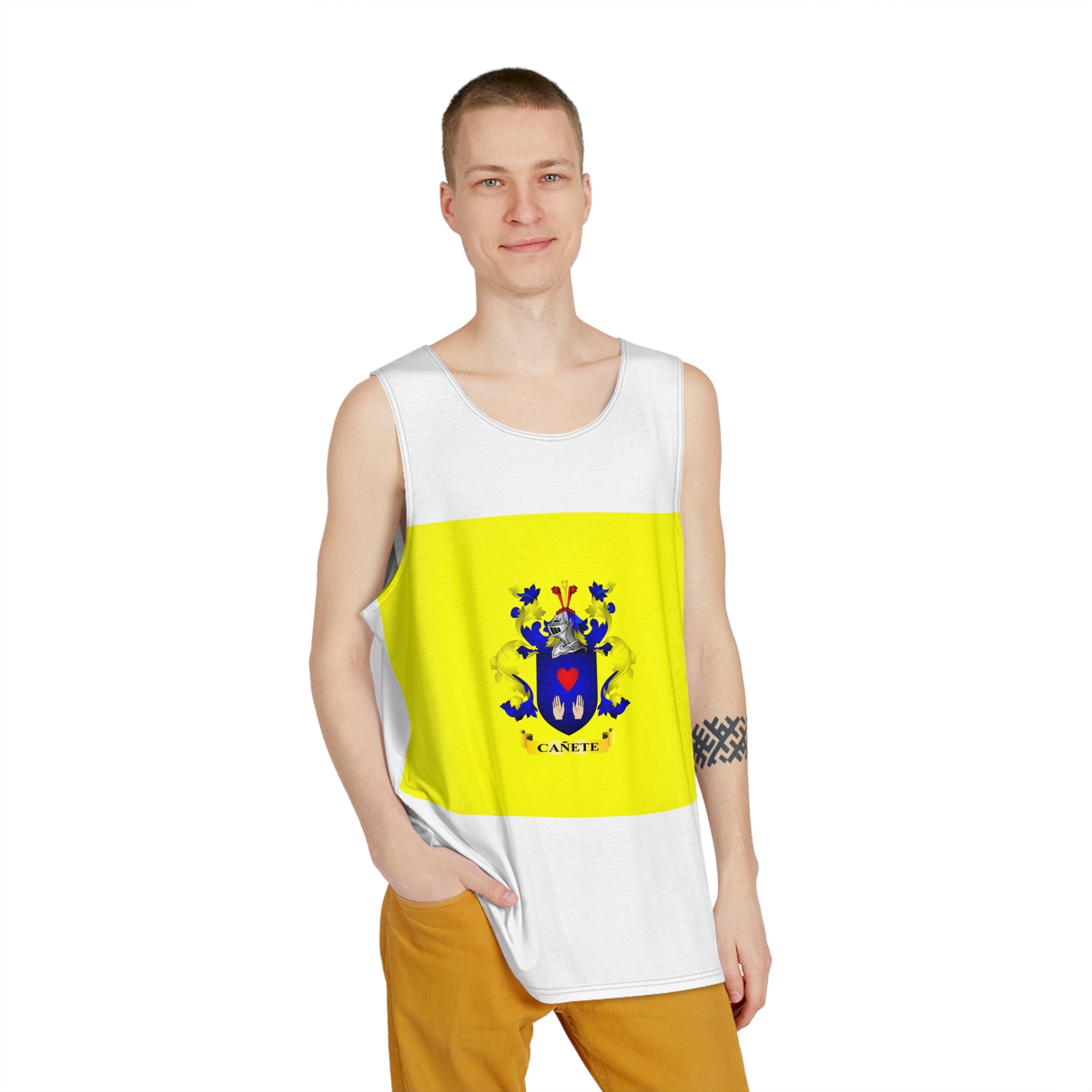 Bandera de San Vicente Mens Tank Aop - Image 3