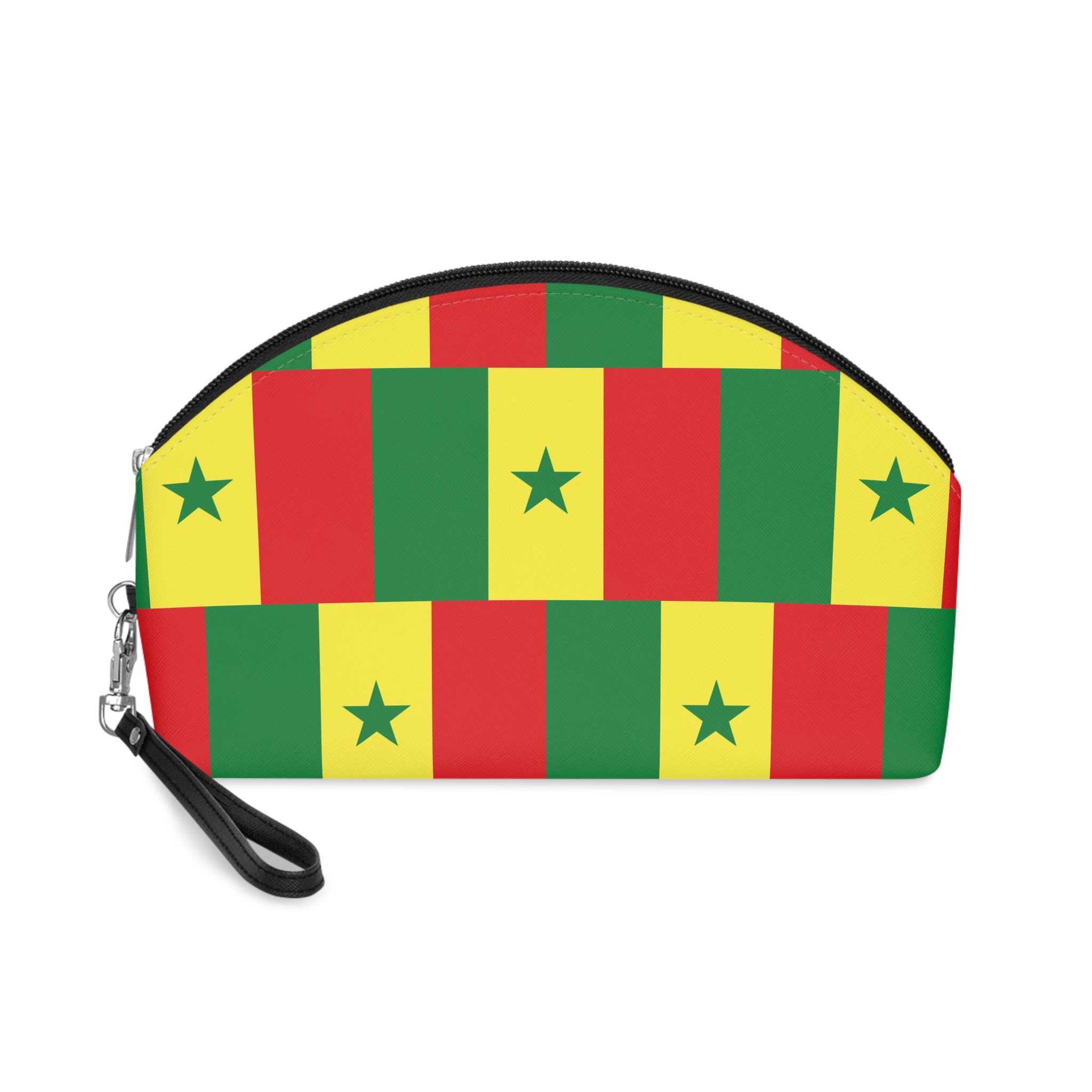 Cameroon Flag Makeup Bag