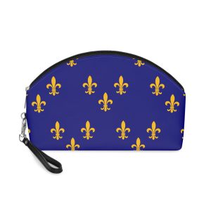 Flag Northern Louisiana Regional Banner Reflecting French Cajun Creole Heritage Southern United Stat Makeup Bag