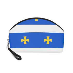Flag of Poltava Region Makeup Bag