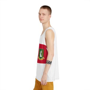 Civil Ensign of the British Virgin Islands Mens Tank Aop