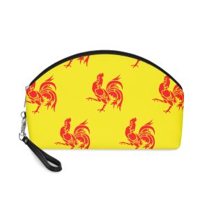 Flag Wallonia Makeup Bag