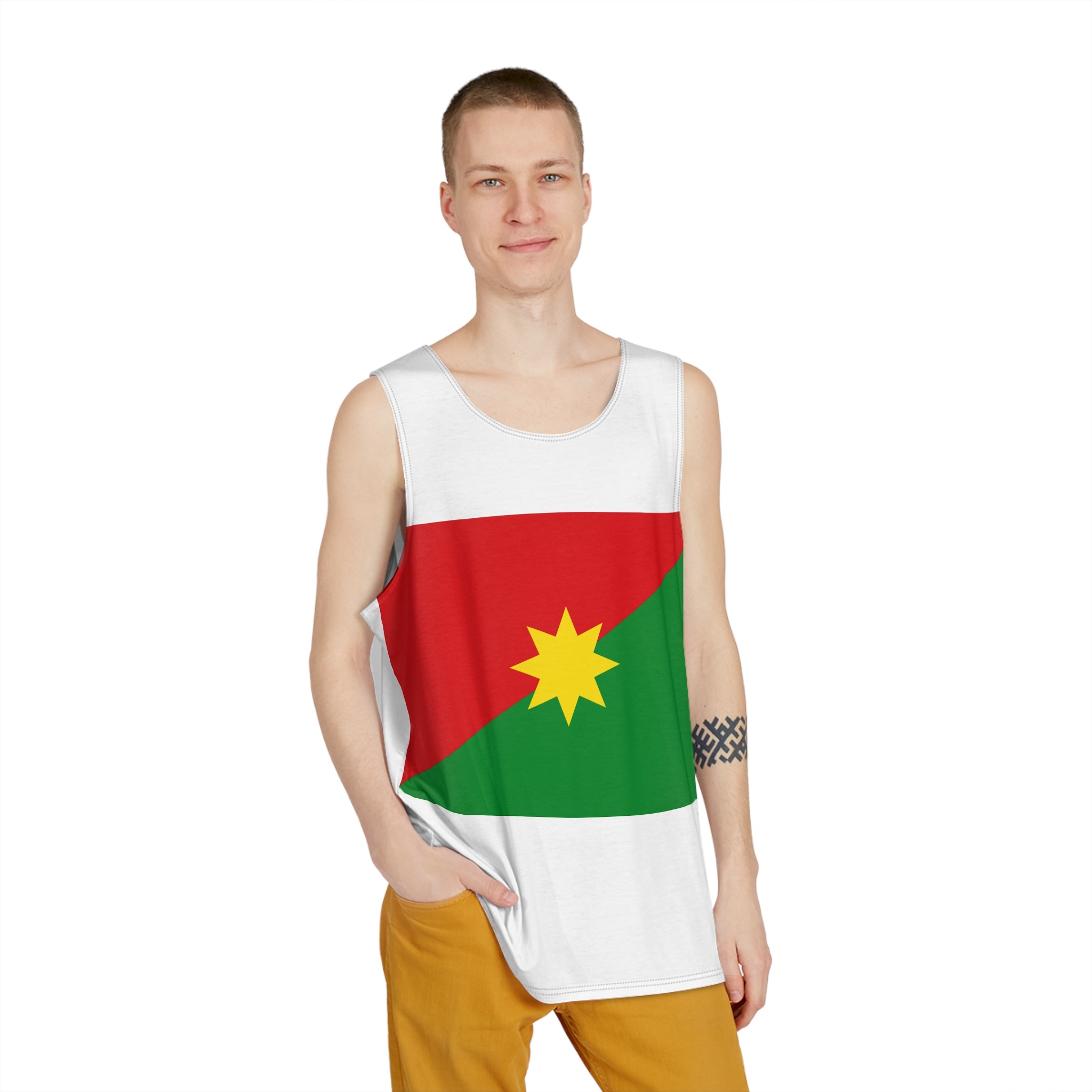 Flag of Casanare Mens Tank Aop - Image 3