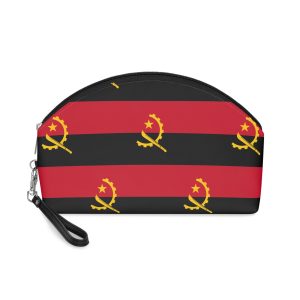 Flag of Angola Makeup Bag