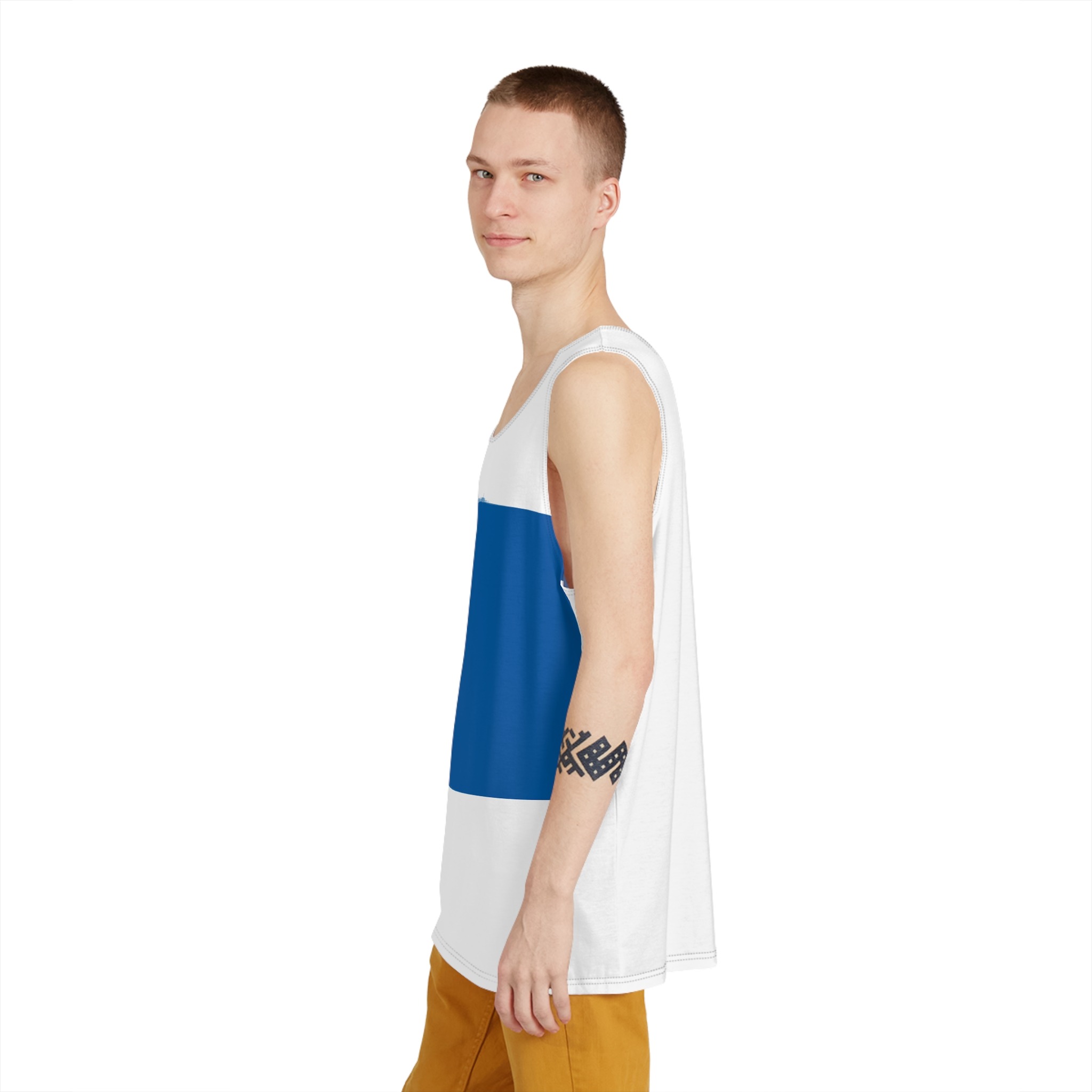 Flag of Stalyovovolsky District Mens Tank Aop