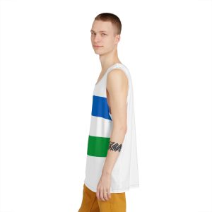 Bandera de La Provincia Del Río Negro Mens Tank Aop