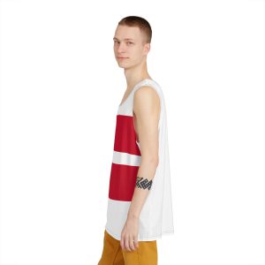 Flag of Denmark Mens Tank Aop