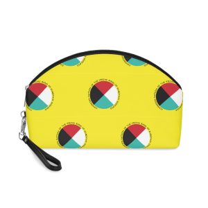 Flag of the Viejas Band of Kumeyaay Indians Makeup Bag