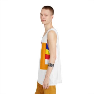 Flag of Buddhism Mens Tank Aop
