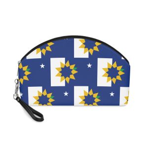 Flag of Topeka, Kansas Makeup Bag