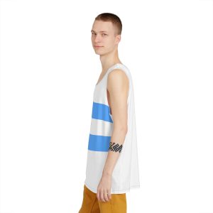 Argentina Flag Mens Tank Aop