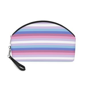Bigender Flag Makeup Bag