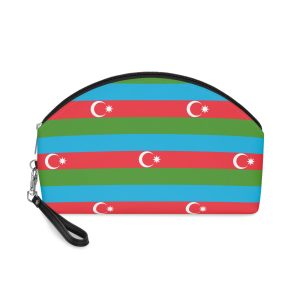 Azerbaijan Flag Makeup Bag