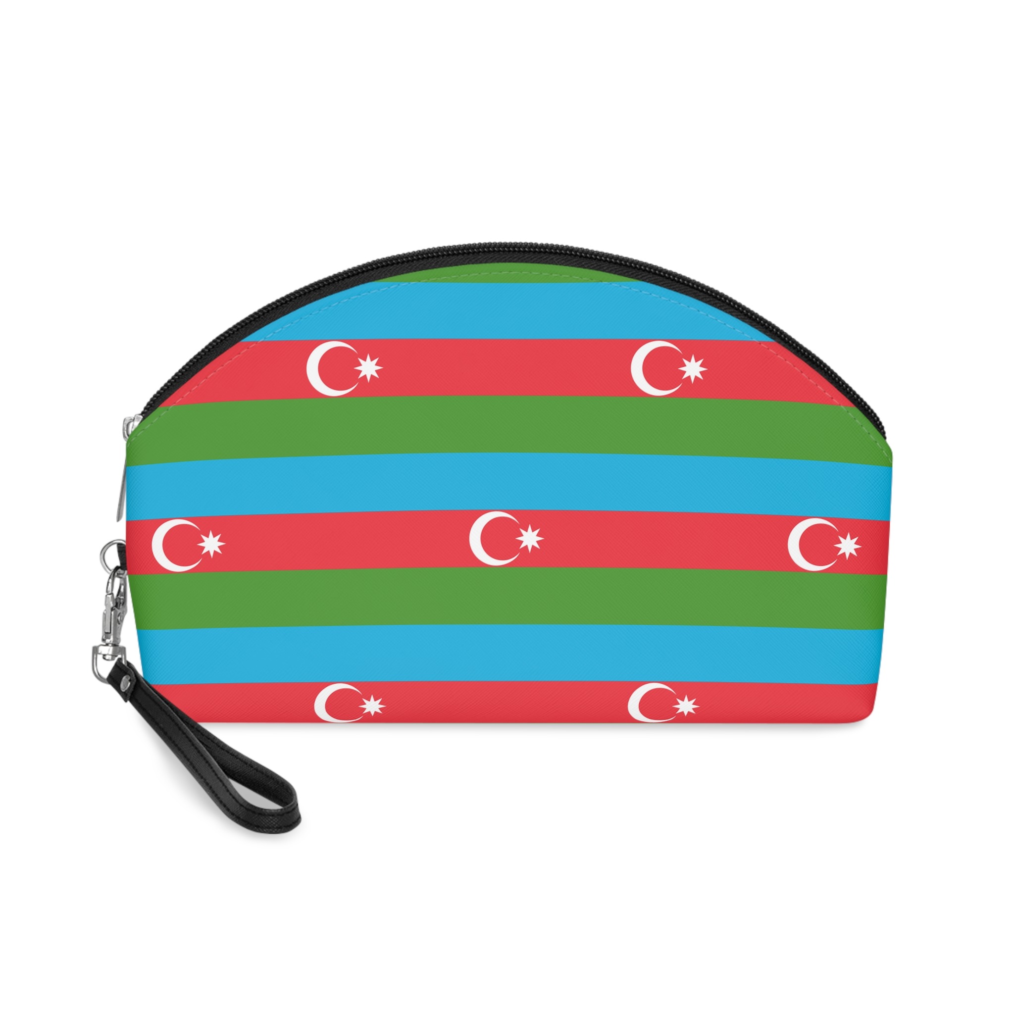 Azerbaijan Flag Makeup Bag