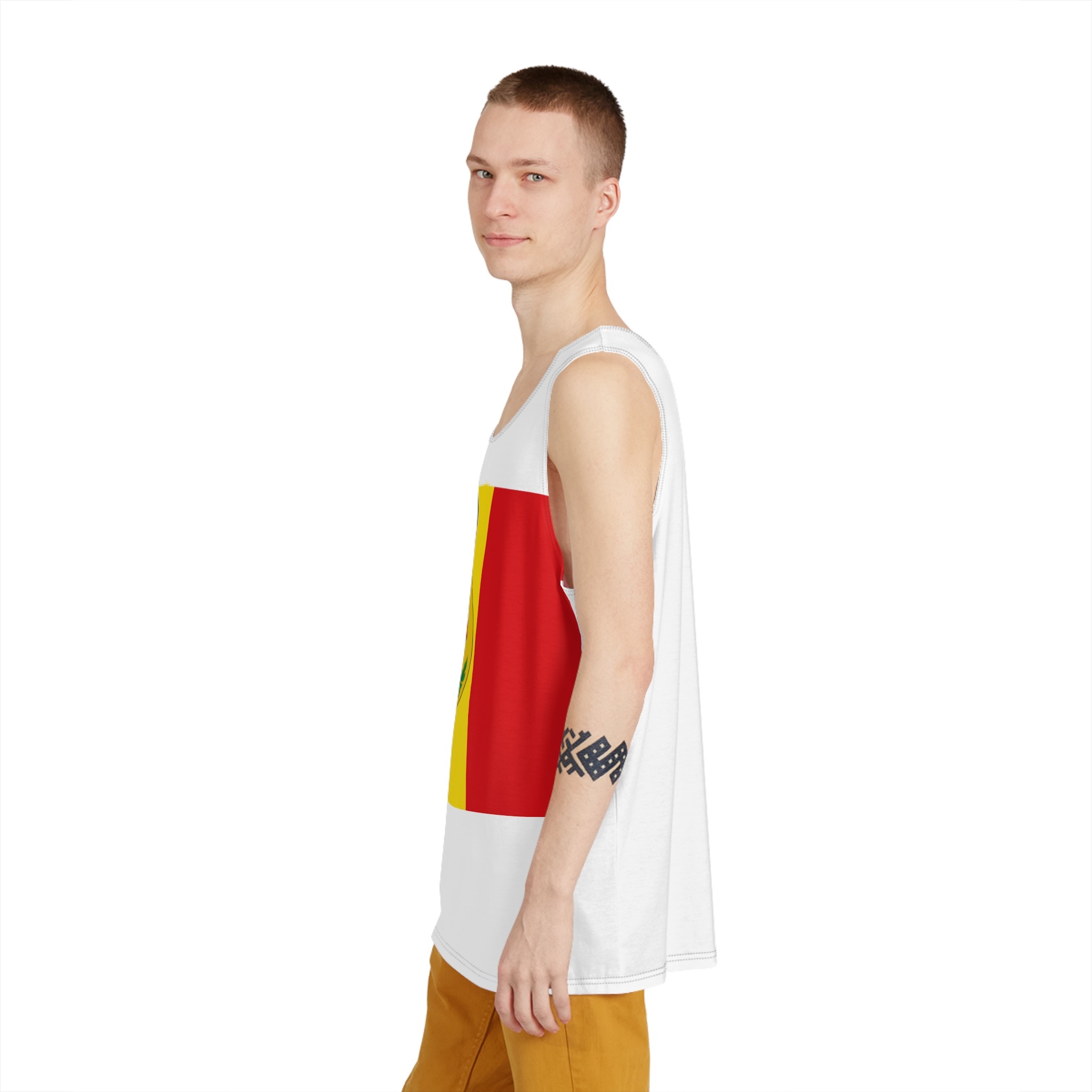Flag of Canillo Mens Tank Aop