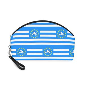 Flag Federal Republic Southern Cameroons Blue White Stripes With Lone Star Ambazonia Independence Sy Makeup Bag