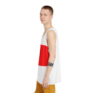 Albanian Flag Mens Tank Aop