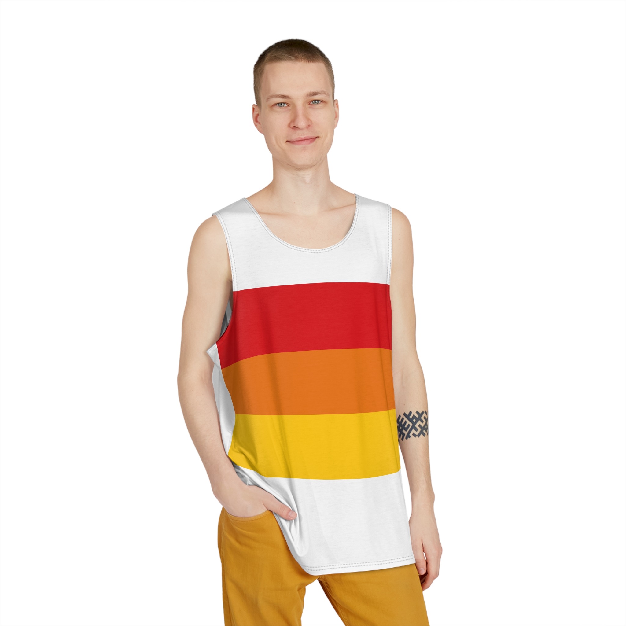 Bandera Andahuaylas Mens Tank Aop - Image 3
